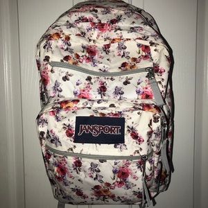 Jansport Big Student floral booksack